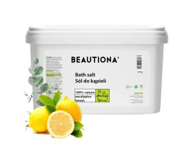 Koupelová sůl Beautiona Eukalyptus a&nbsp;Citron 2,5kg